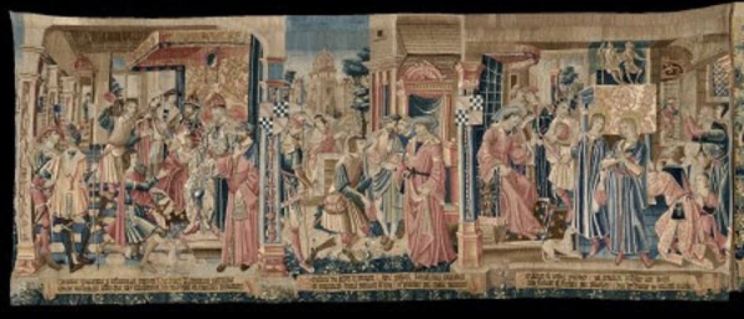 36 tapisseries de Saumur exposées à la Cathédrale et à l’Archéoforum de Liège