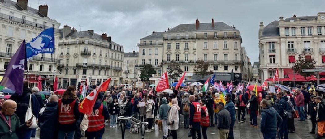 400 à 500 personnes pour le cessez-le-feu immédiat et la paix à Angers