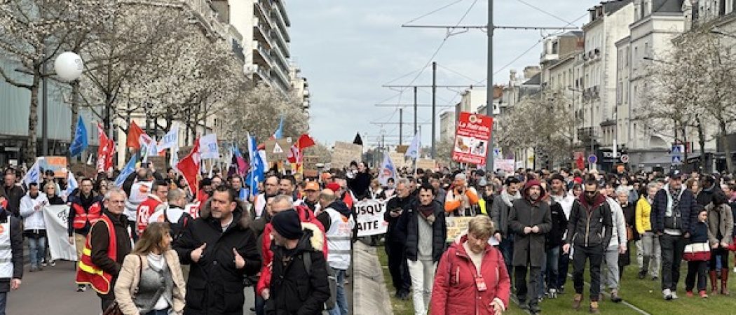 Angers : la mobilisation a été énorme