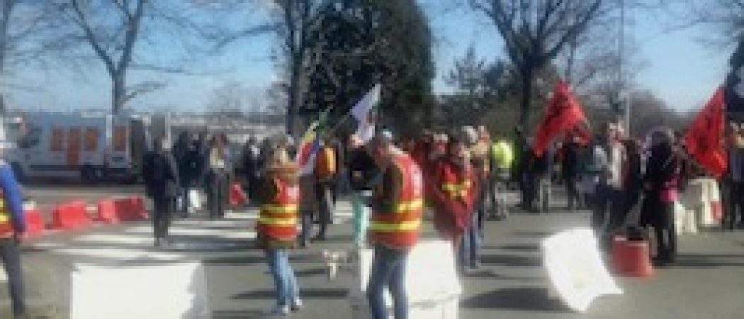 Angers : les actions de blocage s’intensifient contre la réforme des retraites