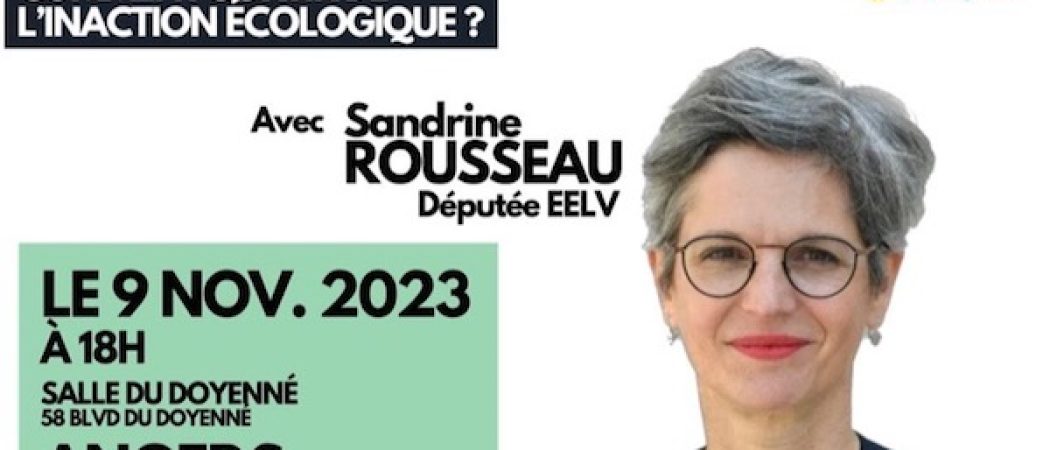 Angers : les Ecologistes du 49 reçoivent Sandrine Rousseau