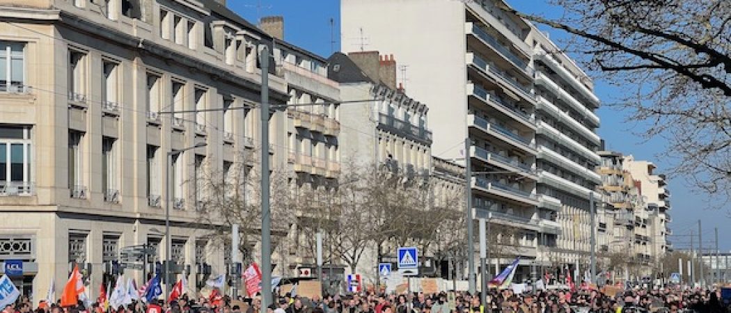 Réforme des retraites : record de mobilisation à Angers